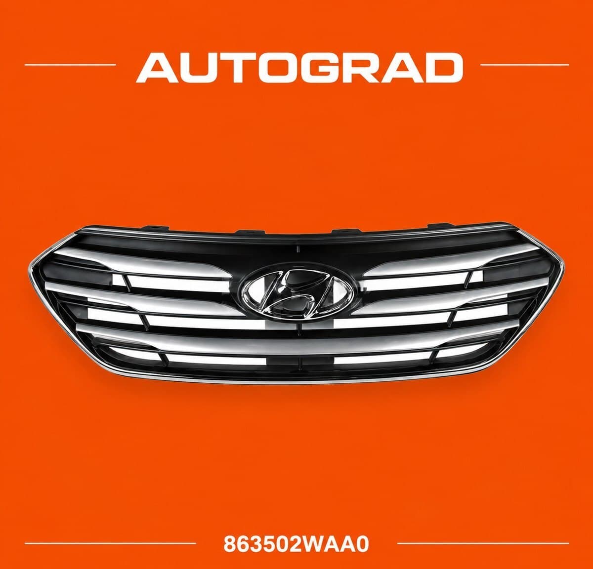 Radiator barmaqlığı Hyundai Santa Fe 2017