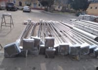 Paslanmaz polad bayraq dirəyi (6-25 metr) — şəkil 13
