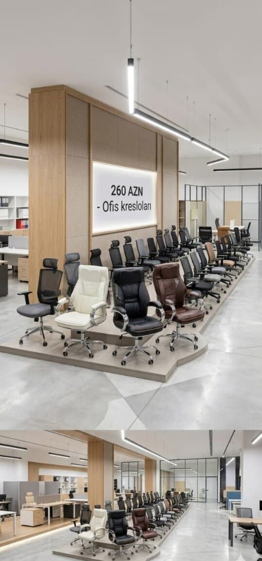Qarışıq rəng, Ofis üçün kreslo