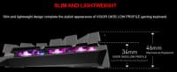 Mexaniki klaviatura MSI Vigor GK50 Low Profile — şəkil 3