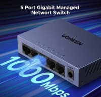 Şəbəkə kommutatoru Ugreen 5-port 1000Mbps CM933 — şəkil 4