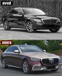 Radiator barmaqlığı Mercedes W213 Maybach 2021 — şəkil 5