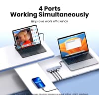 USB Hub Ugreen Type-C 4in1 PD — şəkil 4