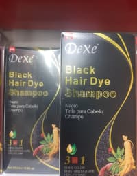 Saç boyası şampunu Dexe Dark Brown & Black 500 ml — şəkil 3