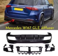 Arxa diffuzer Mercedes W167 GLE — şəkil 9