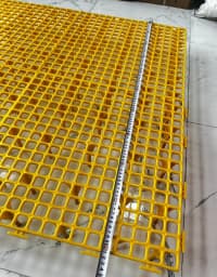 Plastik setka toyuq altlığı 50x50sm — şəkil 4