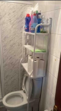 Hamam otağı rəfi Ağ rəng — şəkil 3