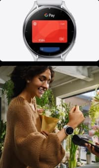 Qara rəng smart saat — şəkil 6