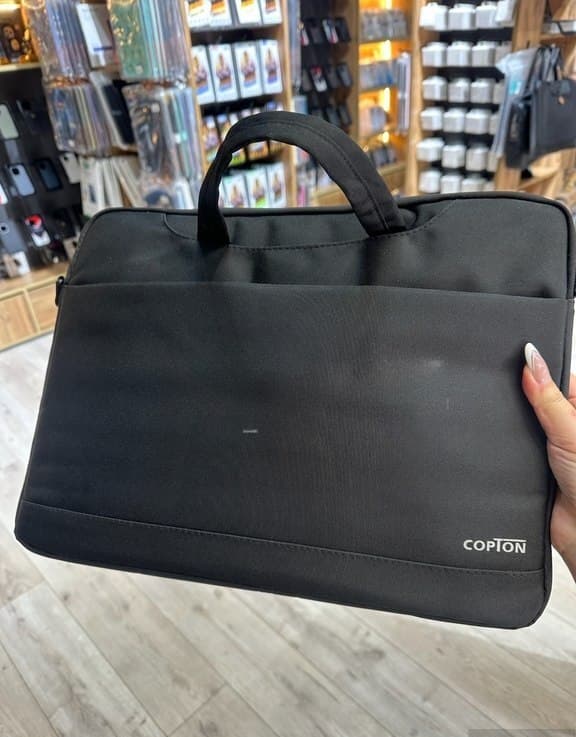 Laptop çantası Qara rəng