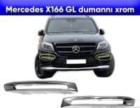 Duman işığı xromu Mercedes X166 GL — şəkil 3