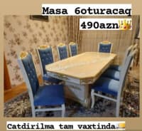 Masa-stul dəsti, Qarışıq rəng — şəkil 16