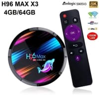 Smart TV Box H96 Max X3 4GB RAM 64GB ROM — şəkil 9