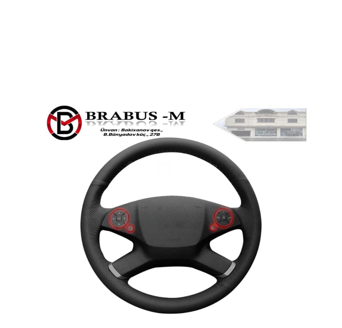 Sükan düymələri Mercedes modelləri üçün