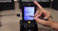 Barkod skaneri Bluetooth Qara rəng — şəkil 2
