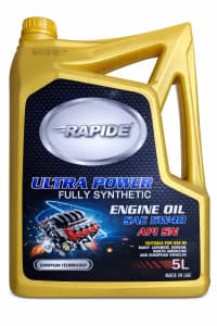 Rapide Ultra Power 5W-40 SN Sintetik Mühərrik Yağı, 5L — şəkil 2