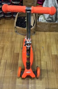 Uniseks uşaq skuteri, Elektrik skuter, Qara rəng — şəkil 10