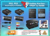 PlayStation 2 və 3 üçün HDMI Adapter və Kabel Aksesuarları — şəkil 2