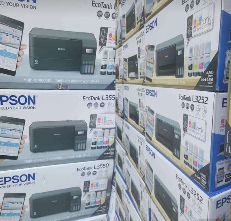 Epson EcoTank L3550 və L3252 Rəngli Printerlər