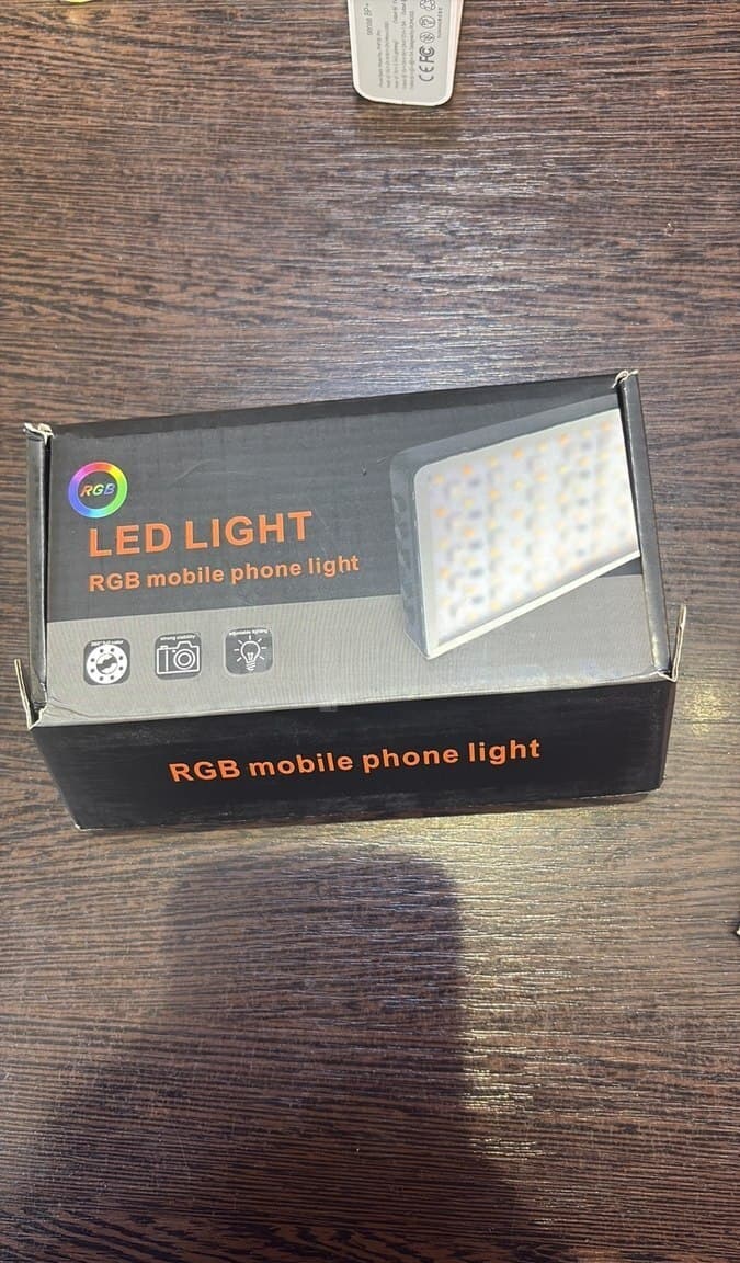 RGB LED mobil telefon işığı, portativ video işıq
