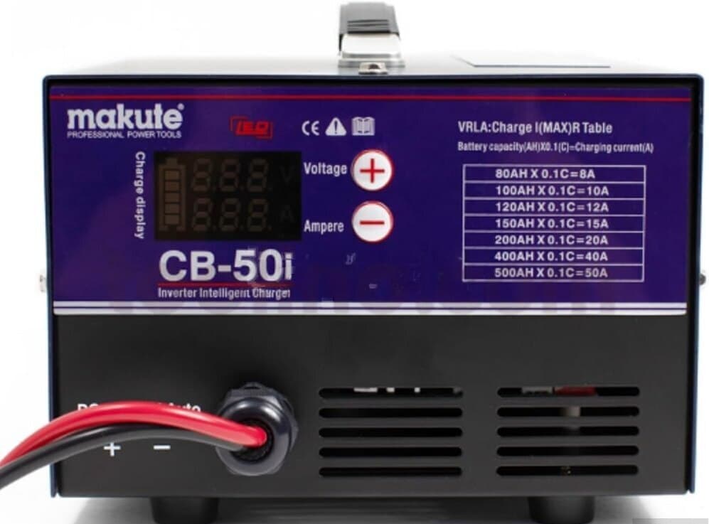Akkumulyator dolduran aparat Makute 50A