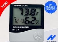 Termometr hiqrometr HTC-1 rəqəmsal — şəkil 2