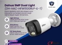 Videomüşahidə dəsti Dahua 5MP Smart Dual Light — şəkil 2