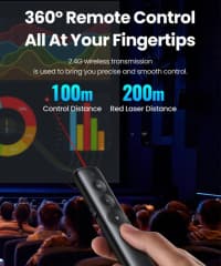 Prezentasiya pultu Ugreen Wireless Presenter LP479 — şəkil 2