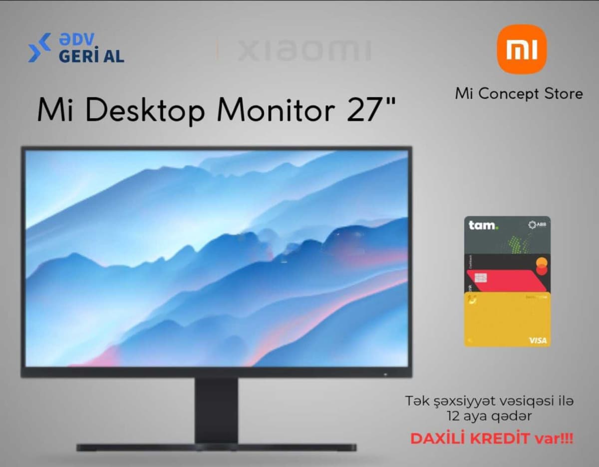 Monitor Xiaomi Mi Desktop 27 inch