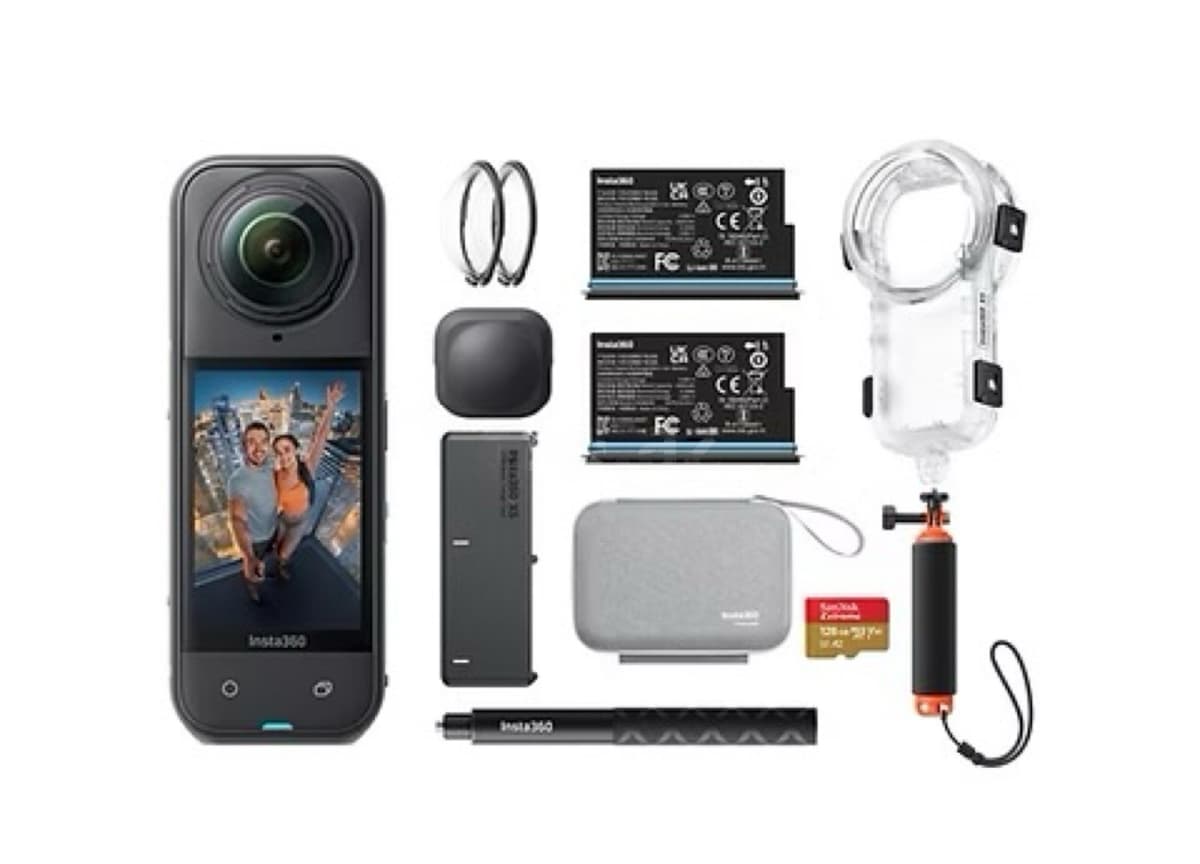Aksiyon kamera Insta360 X5 Dive Bundle
