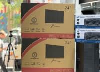 Masaüstü Kompüter Dəsti i3 8GB RAM 256GB SSD 24 inch — şəkil 3