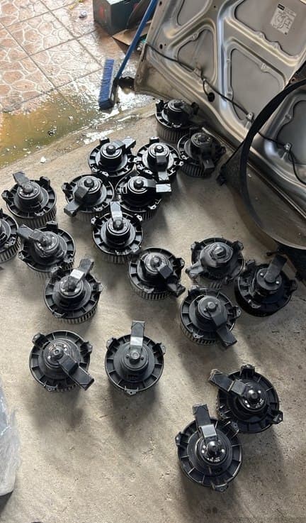 Peç radiatoru və mühərriki Toyota