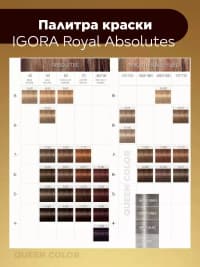Krem-boya Schwarzkopf Professional Igora Royal Absolutes 7-70 — şəkil 4