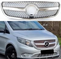 Radiator barmaqlığı Mercedes-Benz modelləri üçün — şəkil 4