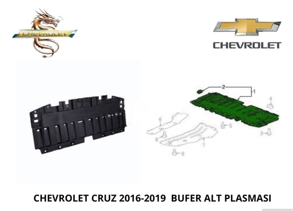 Ön bufer altı qoruyucu Chevrolet Cruze 2016-2019