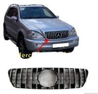 Radiator barmaqlığı Mercedes ML W163 — şəkil 2