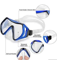 Sualtı Üzmə üçün Maska və Snorkel Dəsti — şəkil 4