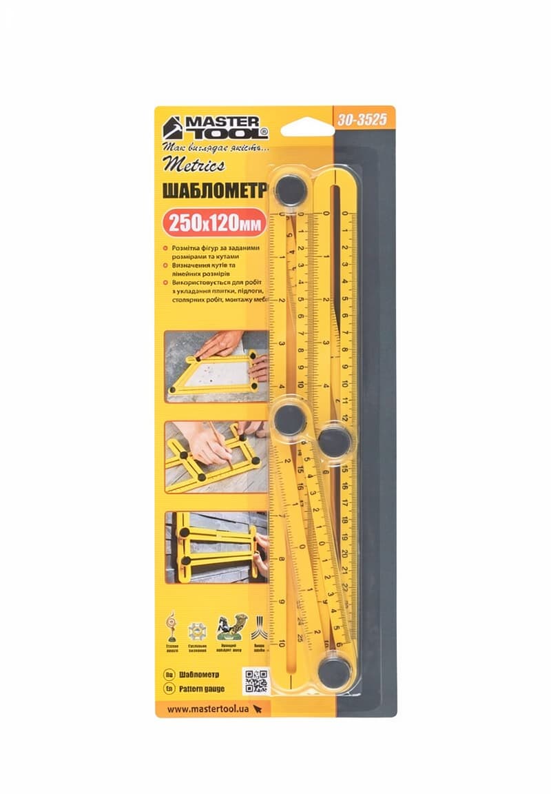 Master Tool Şablon Metrə Ölçü Aləti