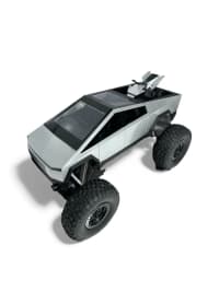 Radio ilə idarə olunan maşın Tesla Off-Road, boz, 3+ yaş — şəkil 2