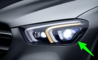 Ön fara Mercedes GLE W167 — şəkil 2