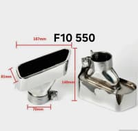 BMW F10 üçün Səsboğucu Başlığı (Nasatka) — şəkil 2