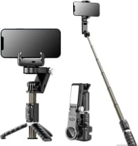 Gimbal stabilizator Q18 selfi çubuğu və tripod — şəkil 2