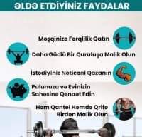 Nikel Çamadan Formalı Qantel Dəsti (20 kq və 30 kq) — şəkil 3