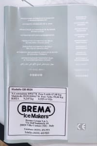 Brema GB902A Qar Buzu Generatoru 90 kq — şəkil 15