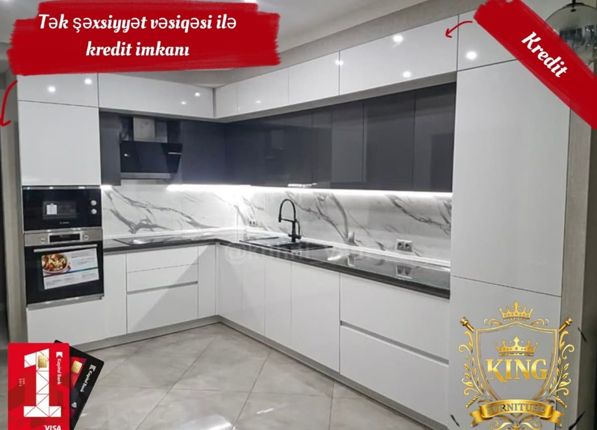 Mətbəx mebeli sifarişlə