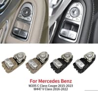 Şüşə qaldıran düymə bloku Mercedes C-Class W205 W206 — şəkil 2