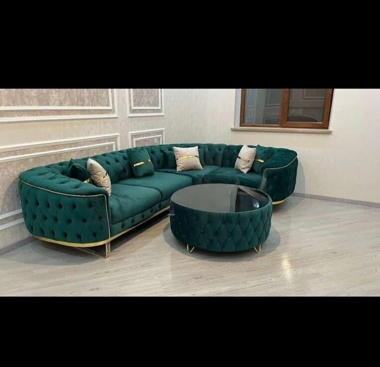 Künc divan, Qarışıq rəng