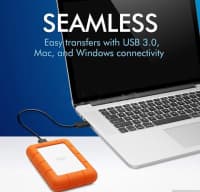 Xarici hard disk LaCie Rugged Mini 2TB USB 3.2 Type-C — şəkil 4