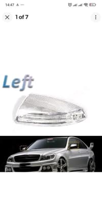 Yan güzgü dönmə işığı Mercedes-Benz — şəkil 7