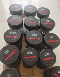 Life Fitness Peşəkar Rezin Qantellər — şəkil 2