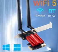 Wi-Fi adapter PCI-E AC1200 Bluetooth 4.0 — şəkil 2
